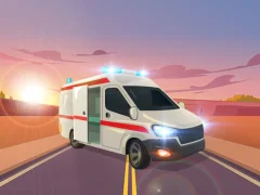 游戏Ambulance Traffic Drive在线