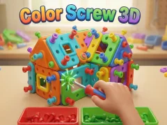 游戏Color Screw 3D在线
