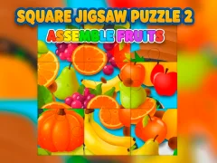 游戏Square jigsaw Puzzle 2 - Assemble Fruits在线