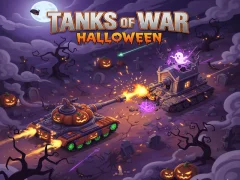 游戏Tanks of War Halloween在线
