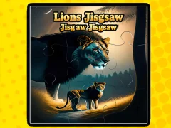 游戏Lions Jigsaw Jigsaw在线