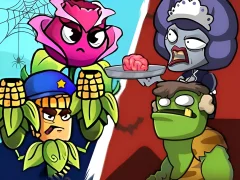游戏Plants Vs Zombies - Merge Defense在线