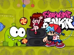 游戏Friday Night Funkin VS Om Nom from Cut The Rope在线