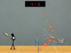 游戏Stick Figure Badminton 3在线