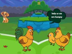 游戏Feed Hungry Hen Family在线