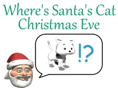 游戏Where's Santa's Cat Christmas Eve在线
