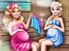 游戏Cute Mommies Pregnant Sauna在线