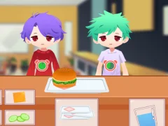 游戏Burger Rush Restaurant在线