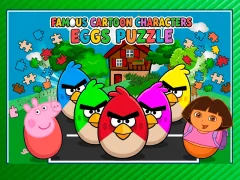 游戏Famous Cartoon Characters Eggs在线