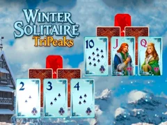 游戏Winter Solitaire TriPeaks在线