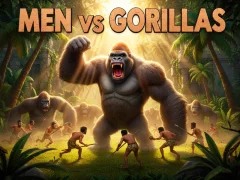 游戏Men Vs Gorillas在线