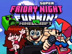 游戏Super Friday Night Funkin Vs Minecraft在线