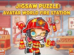 游戏Jigsaw Puzzle: Avatar World Fire Station在线