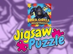 游戏Ninja Gorilla Jigsaw Puzzles在线