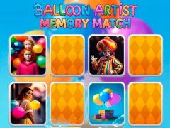 游戏Balloon Artist Memory Match在线