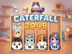 游戏Caterfall 2048在线