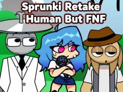 游戏Sprunki Retake Human But FNF在线