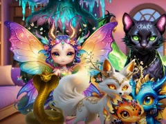游戏Mysterious Familiars Enchanted Bestiary在线