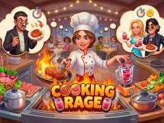 游戏Cooking Rage在线