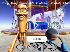 游戏Tung Tung Sahur VS Tralalero Tralala FNF在线