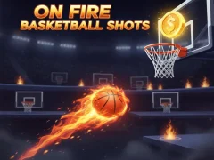 游戏On Fire Basketball Shots在线