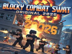 游戏Blocky Combat Swat Original 2026在线