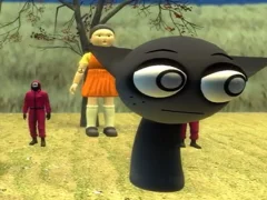 游戏Squid Game Sprunki Hide在线
