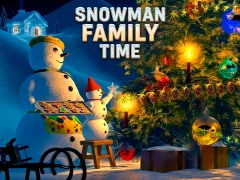 游戏Snowman Family Time在线