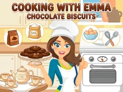 游戏Cooking with Emma Chocolate Biscuits在线