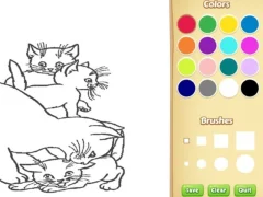 游戏Cats Coloring Book For Kids在线