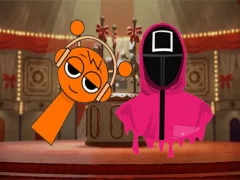 游戏Squid Sprunki Mingle Game 2在线