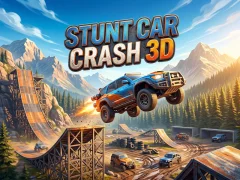 游戏Stunt Car Crash 3D在线