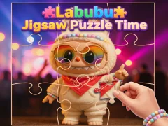 游戏Labubu Jigsaw Puzzle Time在线