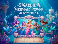 游戏Barbie Mermaid Power Jigsaw Puzzle在线