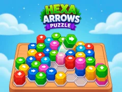 游戏Hexa Arrows Puzzle在线
