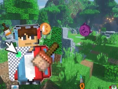 游戏Draw a skin for Mineblock with physics在线