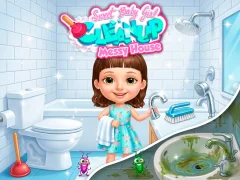 游戏Sweet Baby Girl Cleanup Messy House在线