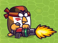 游戏Chicken Wars Merge Guns在线