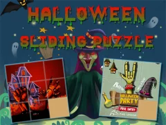 游戏Halloween Sliding Puzzle在线