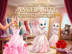 游戏Talking Tom Angela City Wedding Boutique在线