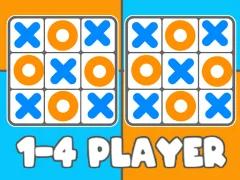 游戏Tic Tac Toe 1-4 Player在线