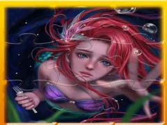 游戏Mermaid Ariel Princess Jigsaw Puzzle在线