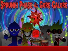 游戏Sprunki Phase 4: Gore Galore在线