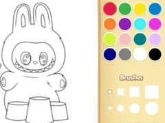 游戏Easy Labubu Coloring Book在线