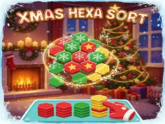 游戏Xmas Hexa Sort在线