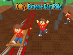 游戏Obby: Extreme Cart Ride在线