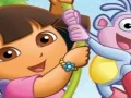 游戏Puzzle Fun Dora With Boots在线