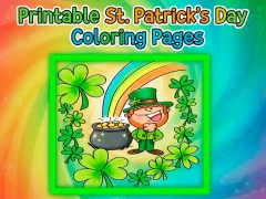 游戏Printable St Patricks Day Coloring Pages在线