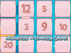 游戏Memory Game With Numbers在线