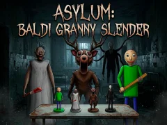 游戏Asylum: Baldi Granny Slender在线